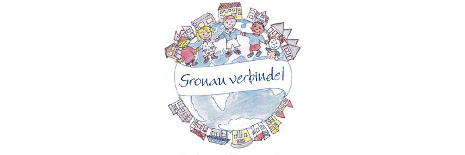 Das Logo "Gronau verbindet".