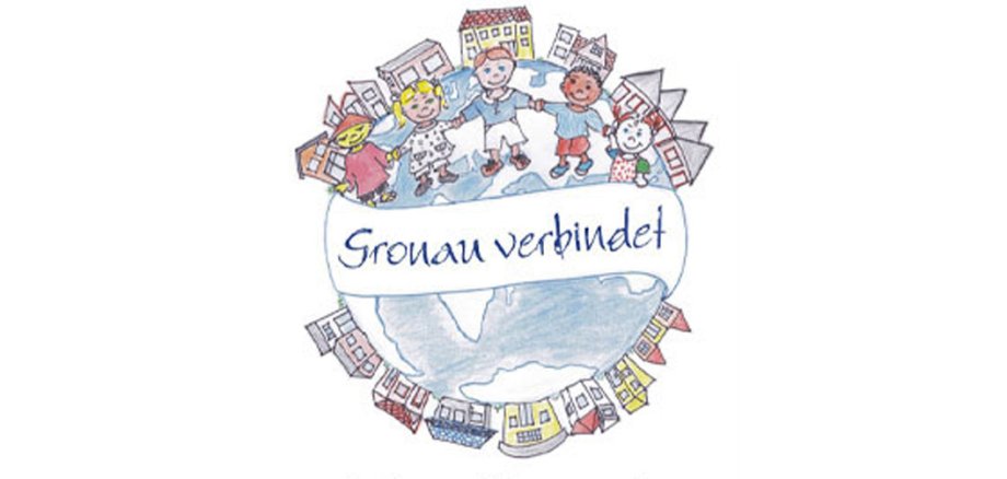 Das Logo "Gronau verbindet".