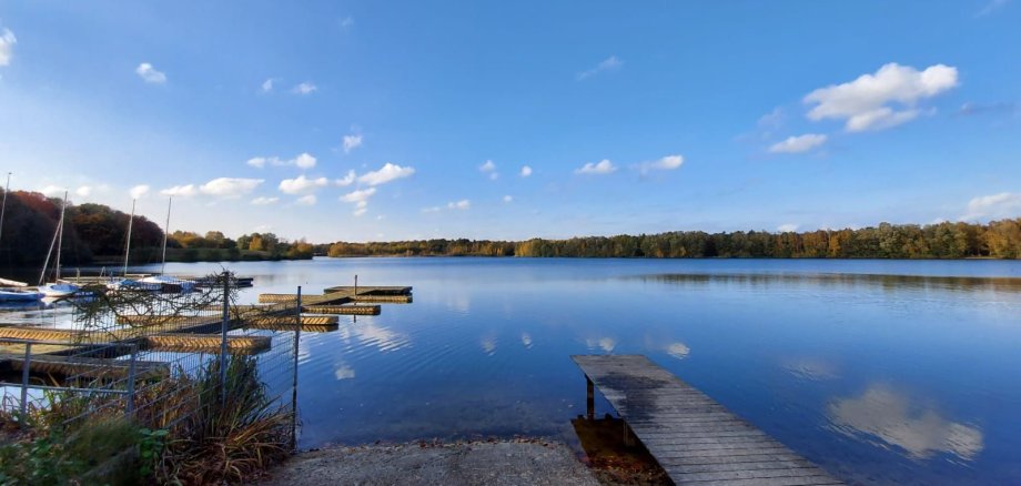 Der Dreiländersee.