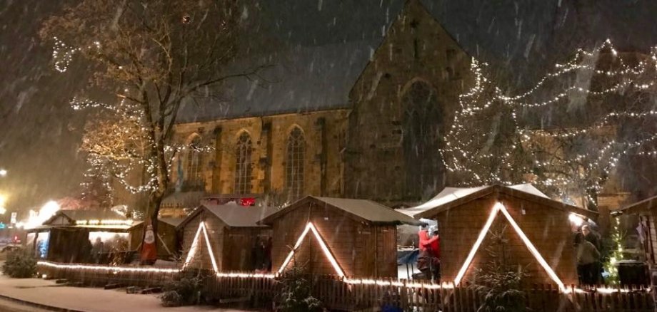 Der Eper Weihachtsmarkt im Wintertraum.