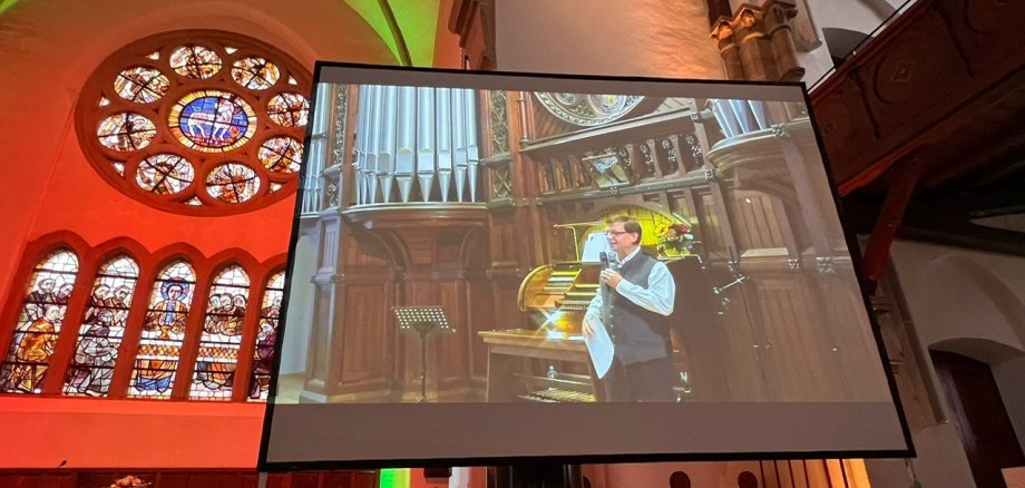 Dr. Tamás Szöcs in der Evanglischen Stadtkirche