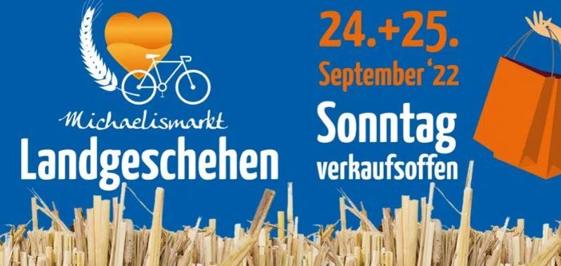 Der Michaelismarkt am 24. und 25. September.