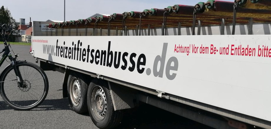 Der Anhänger für den FietsenBus.