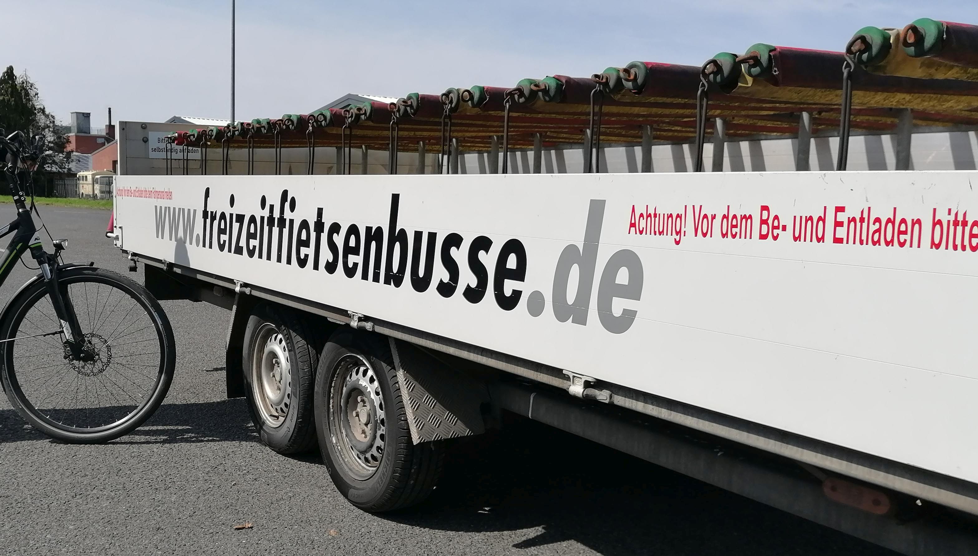 Der Anhänger für den FietsenBus.