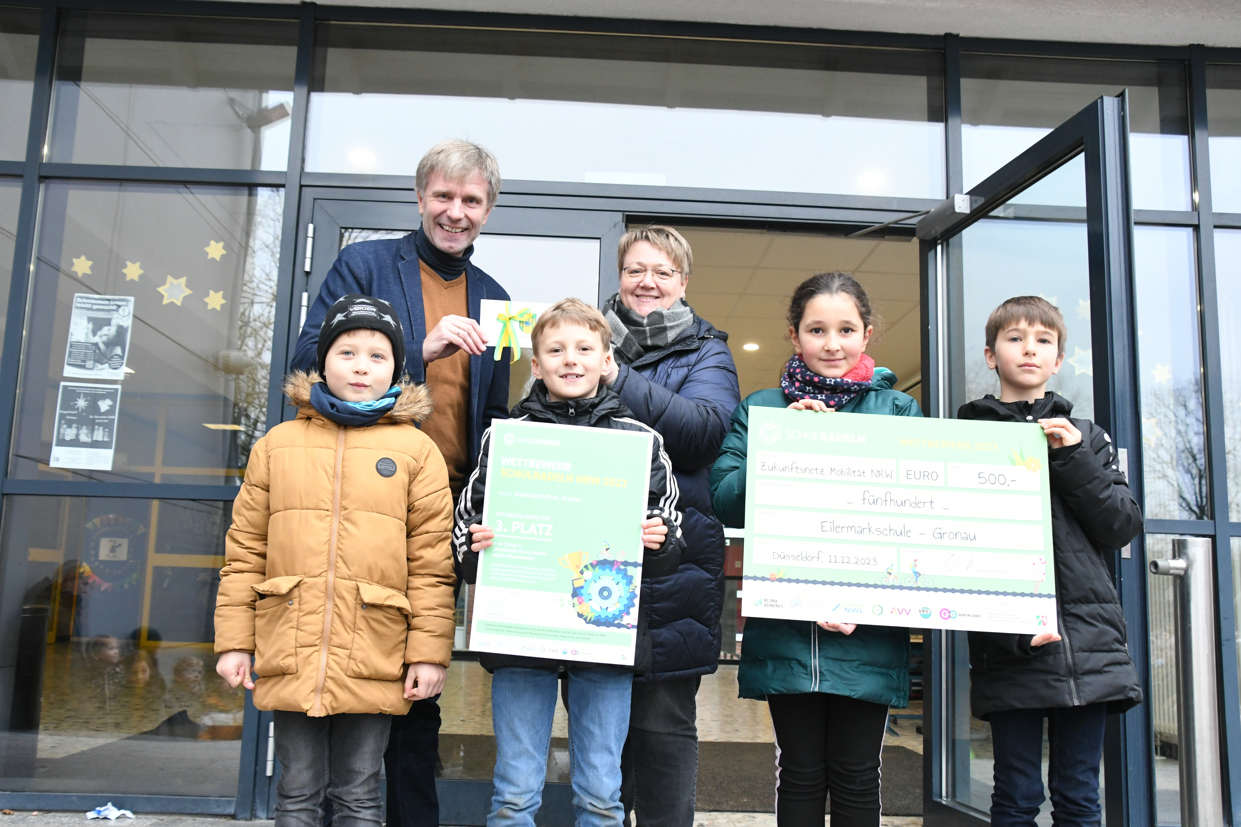 Eilermarkschule gewinnt beim Schulradeln