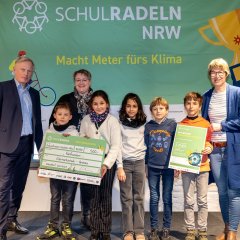 Eilermarkschule belegt 3. Platz in der Kategorie "Meiste aktive Radelnde"