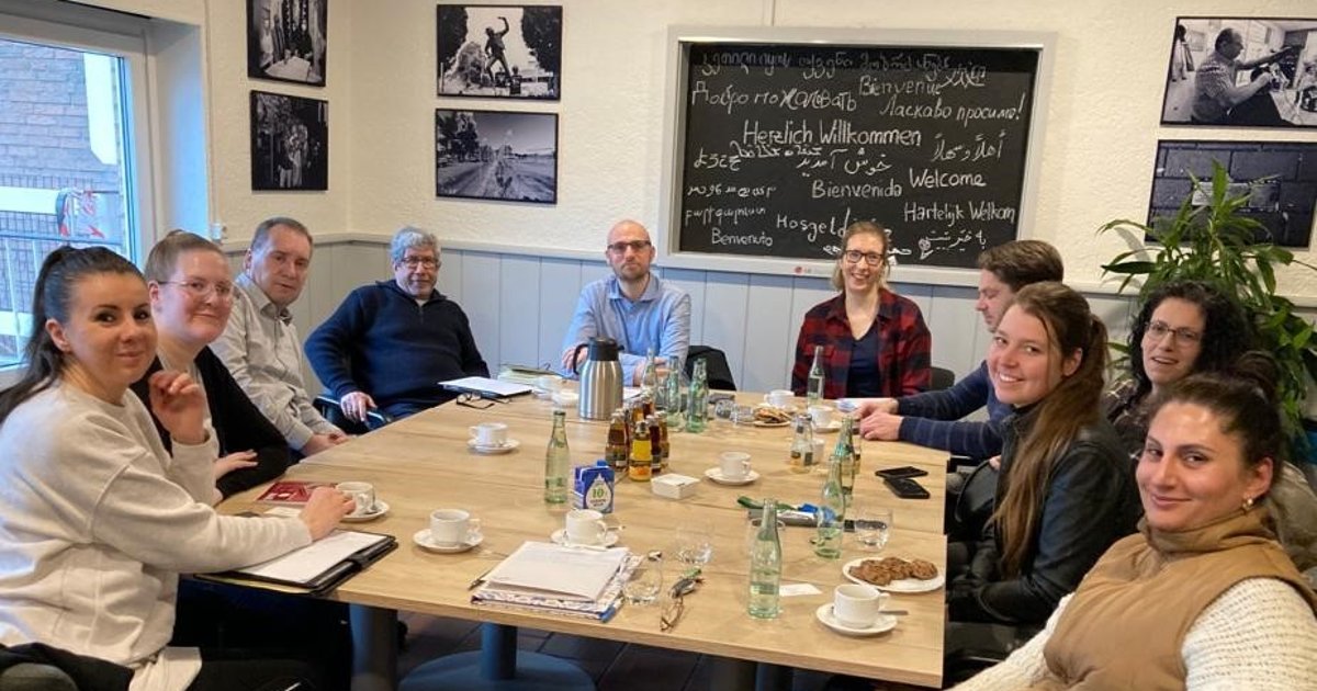 Informationsaustausch mit dem Bundesamt für Migration und Flüchtlinge im „Haus der Begegnung