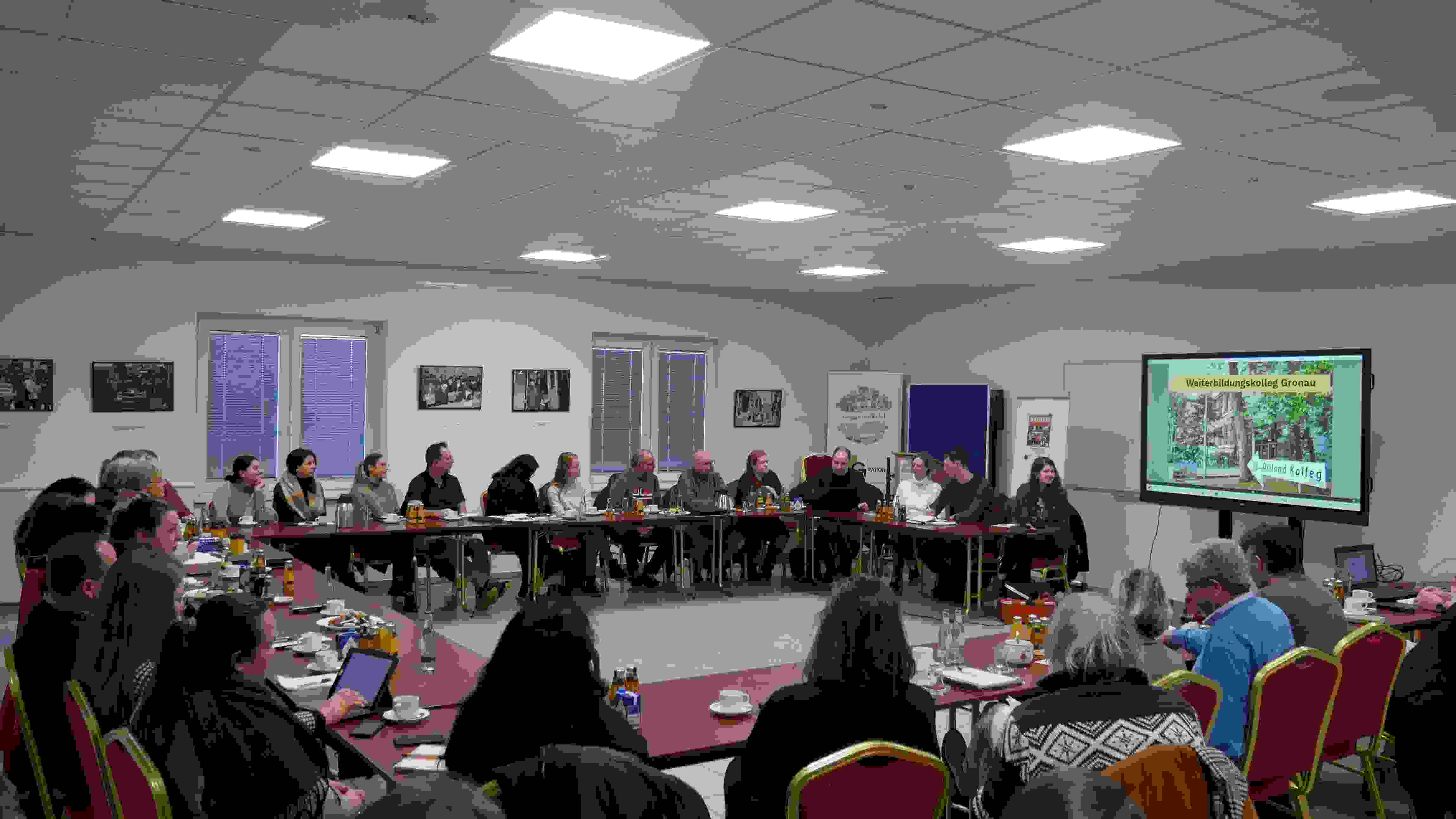 Gruppe des Interkulturellen Netzwerkes im Haus der Begegnung