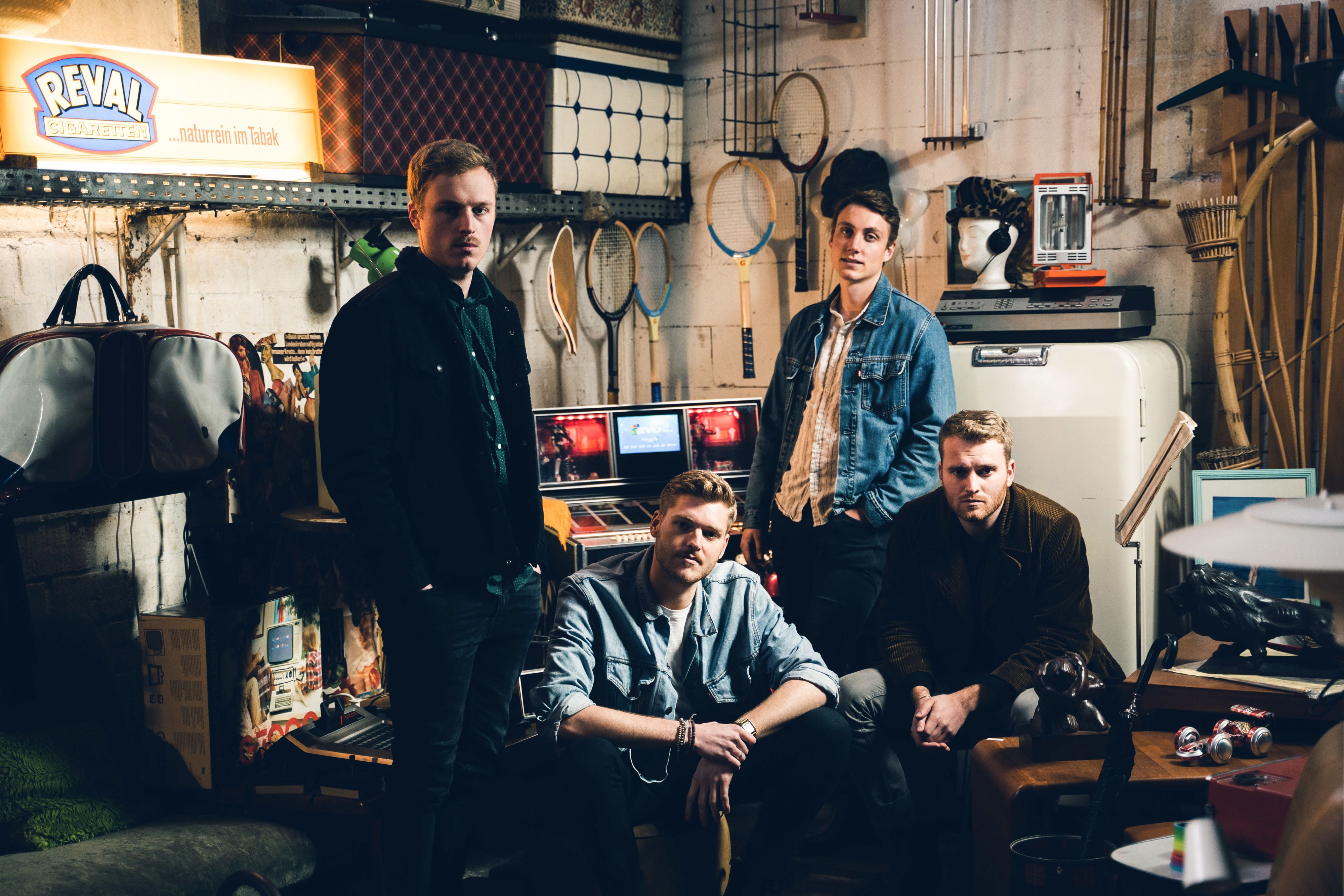 Die Bandmitglieder der Band Soeckers.