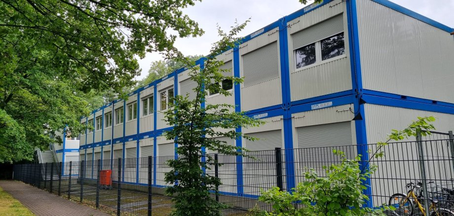 Der Containerstandort am Riekenhofweg.