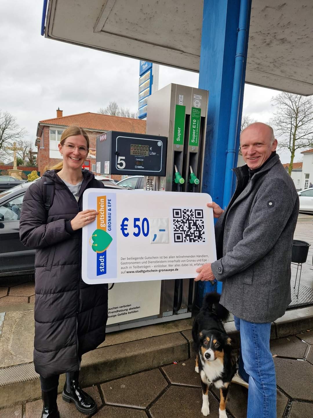 Tanken mit dem Stadtgutschein