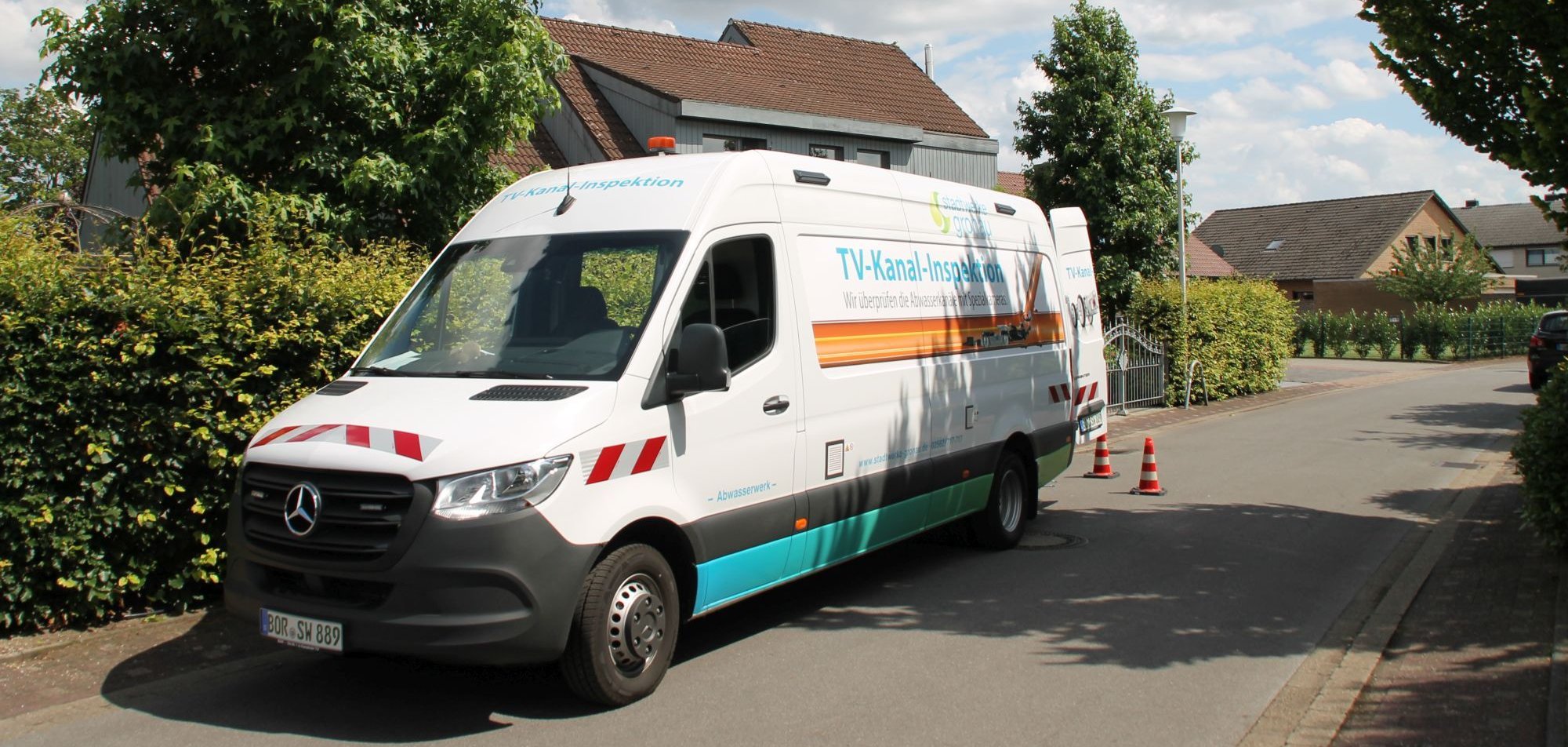 Auto der Stadtwerke Gronau.