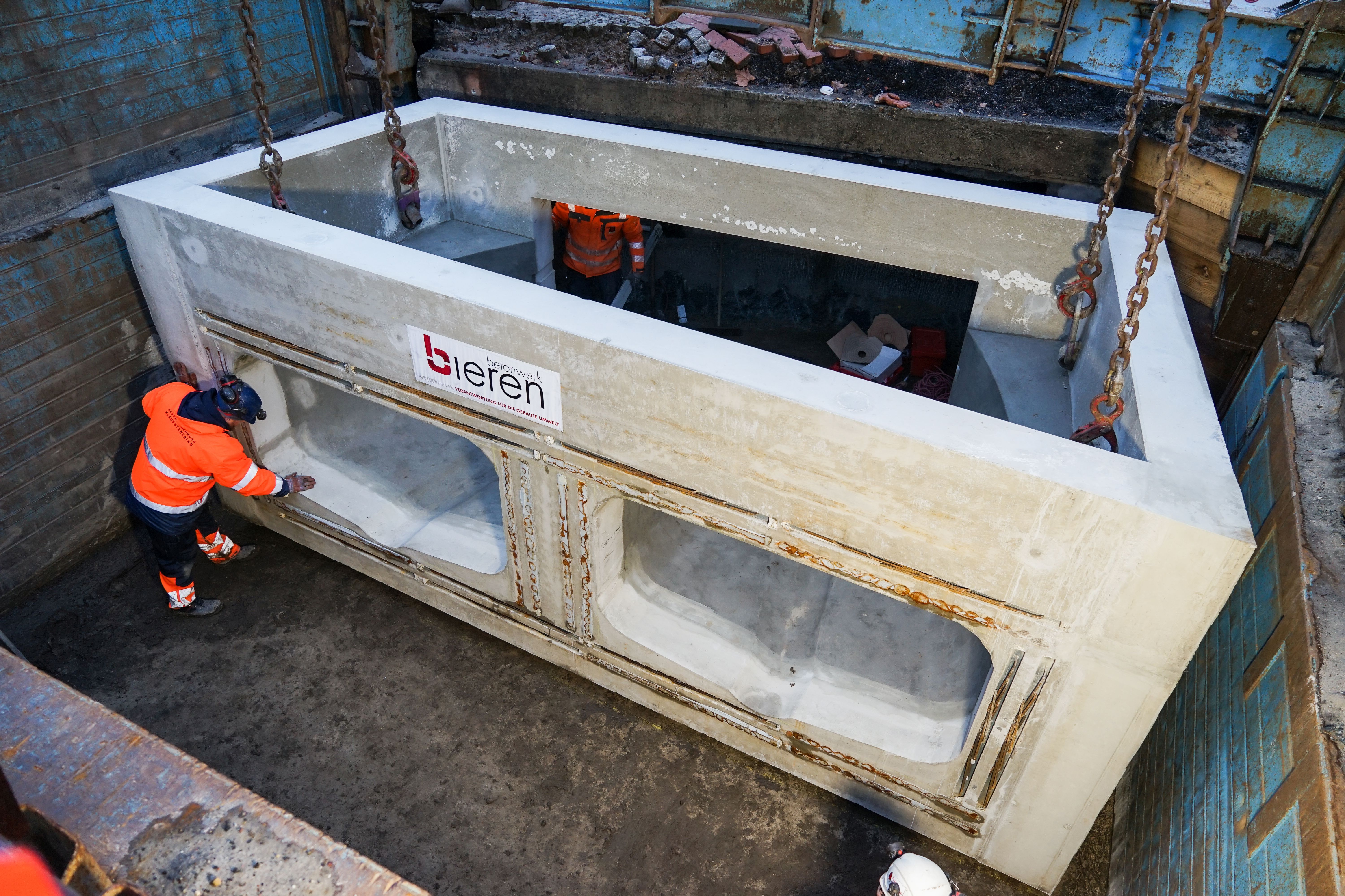 Beginn erster Bauabschnitt Kanalbaumaßnahmen