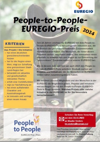 Plakat People-to-People-Preis 2024 Plakat People-to-People-Preis 2024
