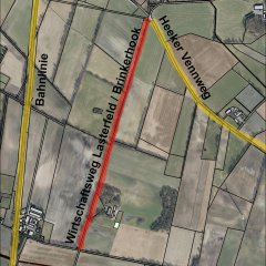 Wirtschaftsweg Lasterfeld Brinkerhook wird saniert