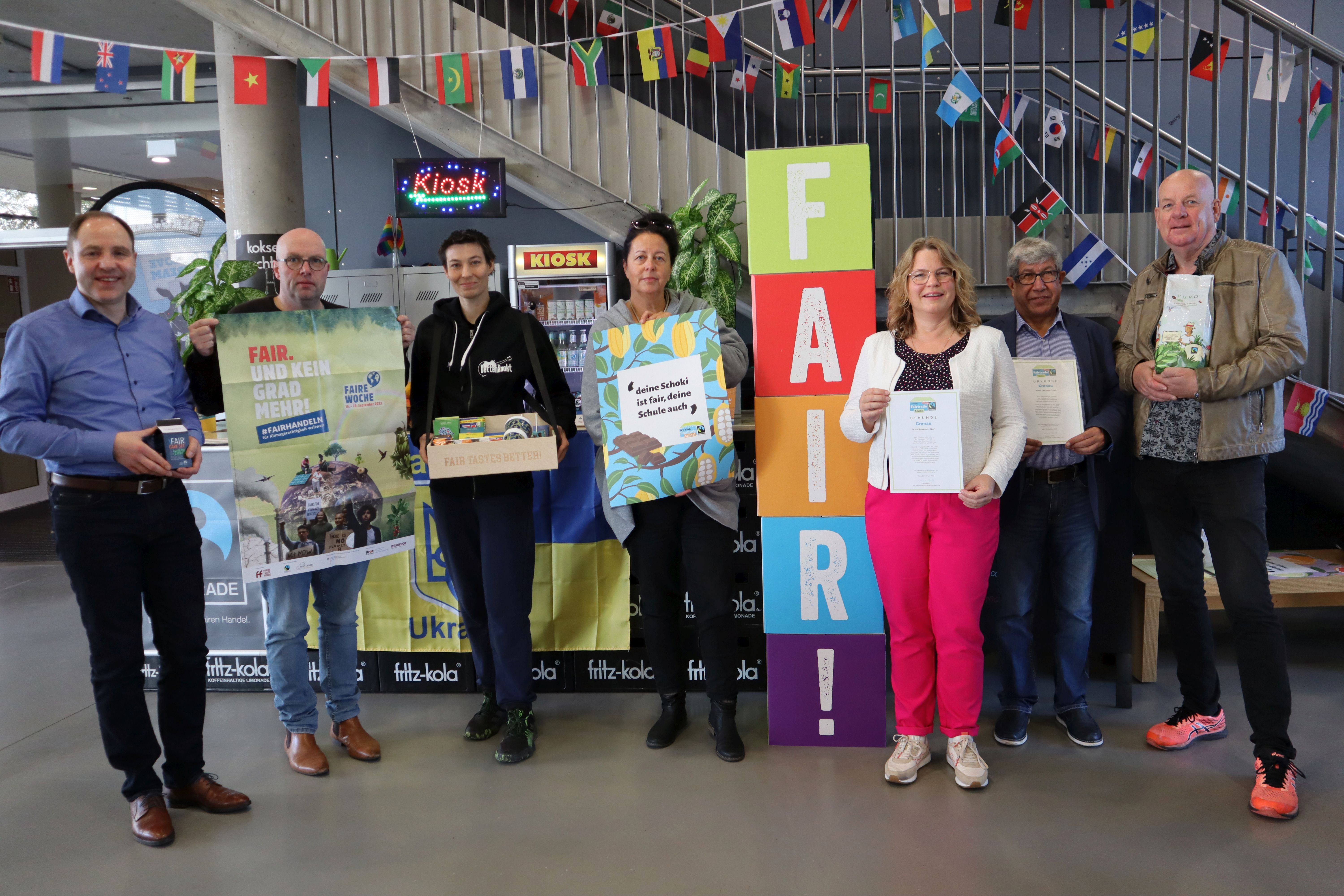 Pressetermin zur Fairtrade-Stadt