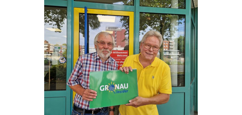 Zwei neue Termine für Stadtführungen in Gronau mit den Insidern Günter Poggemann und Klaus Wiedau.