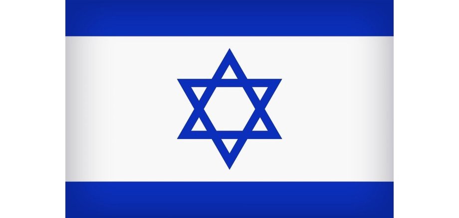 Die Flagge Israels