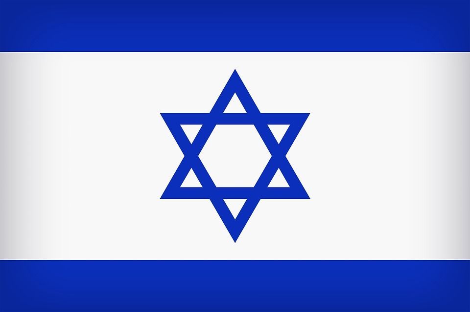 Die Flagge Israels
