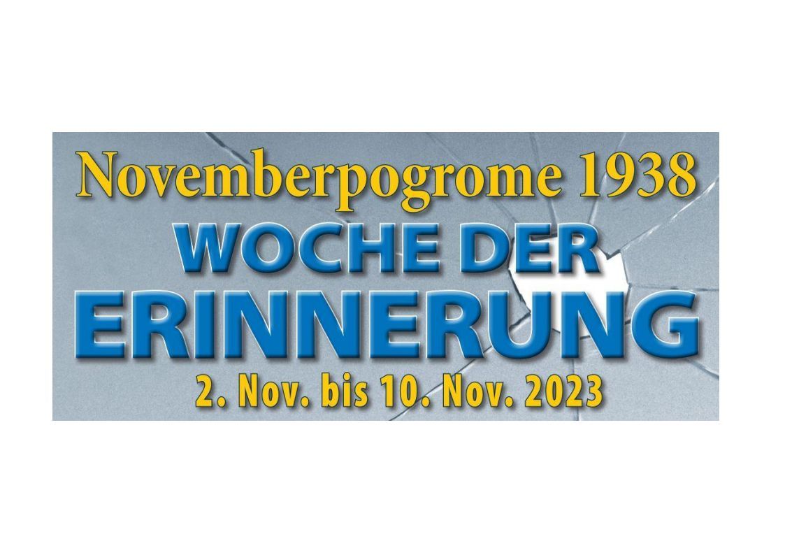 Ausschnitt aus dem Plakat zur Woche der Erinnerung