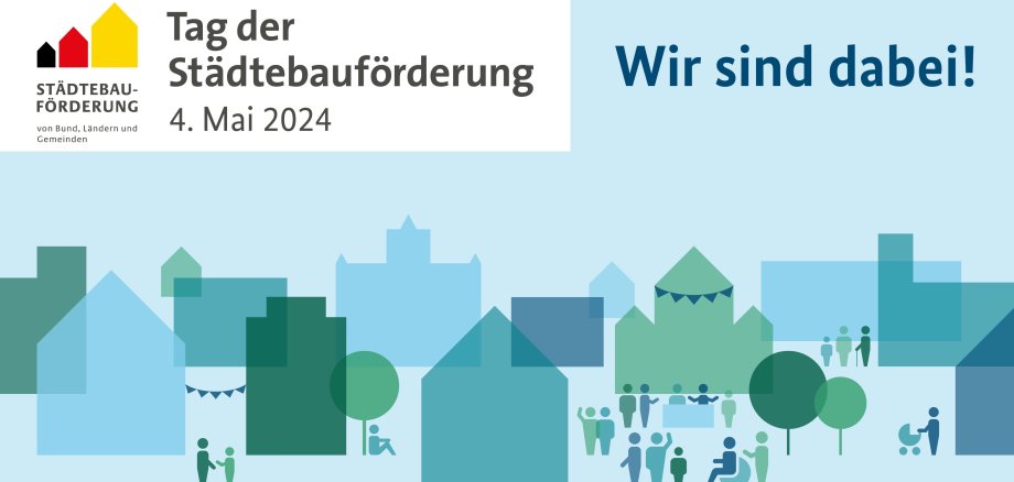 Flyer für den Tag der Städtebauförderung am 4. Mai