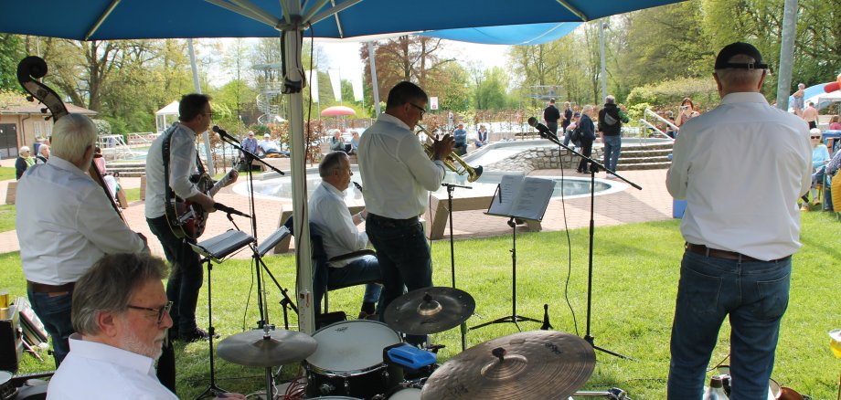 Jazzkonzert im Parkfreibad