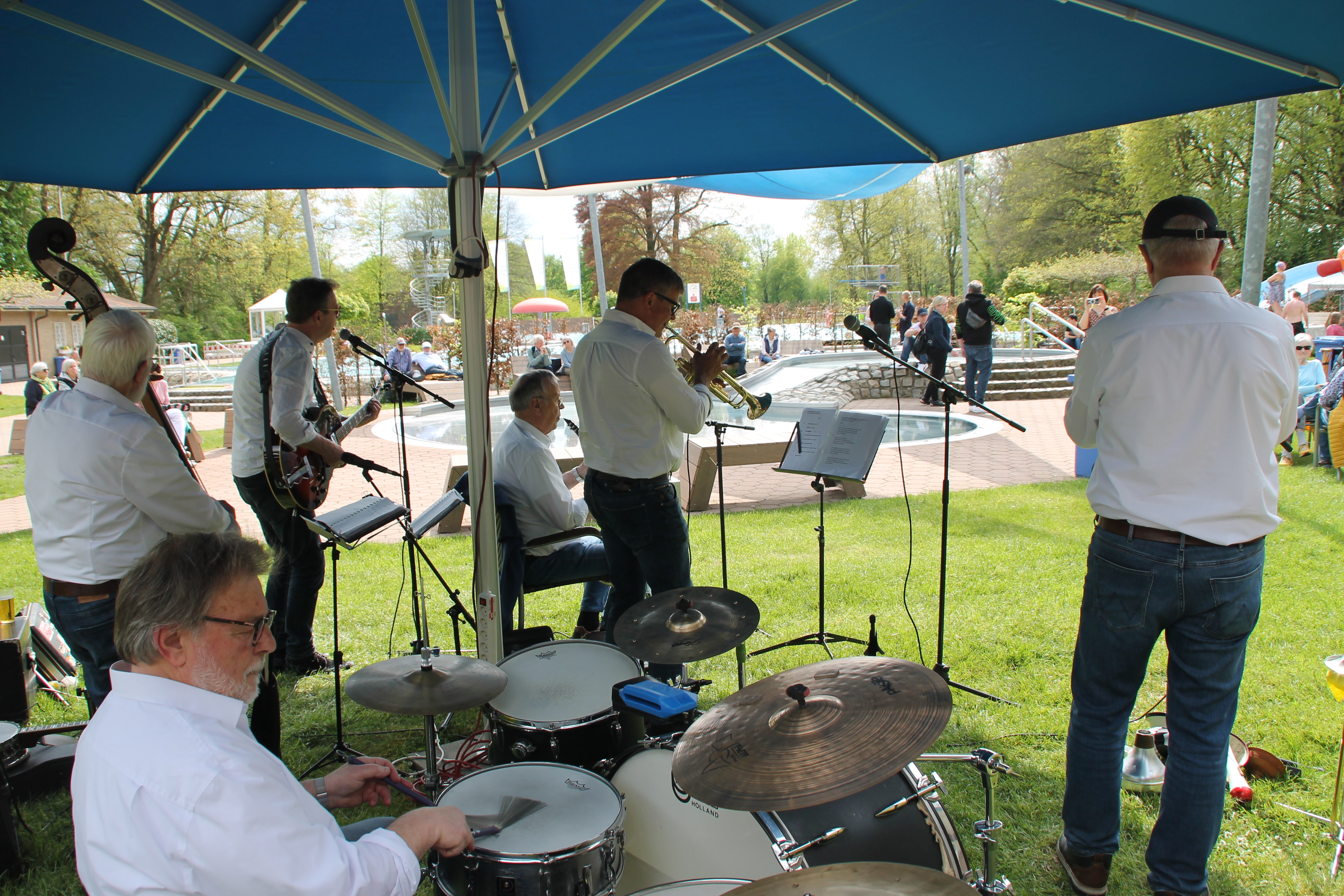 Jazzkonzert im Parkfreibad