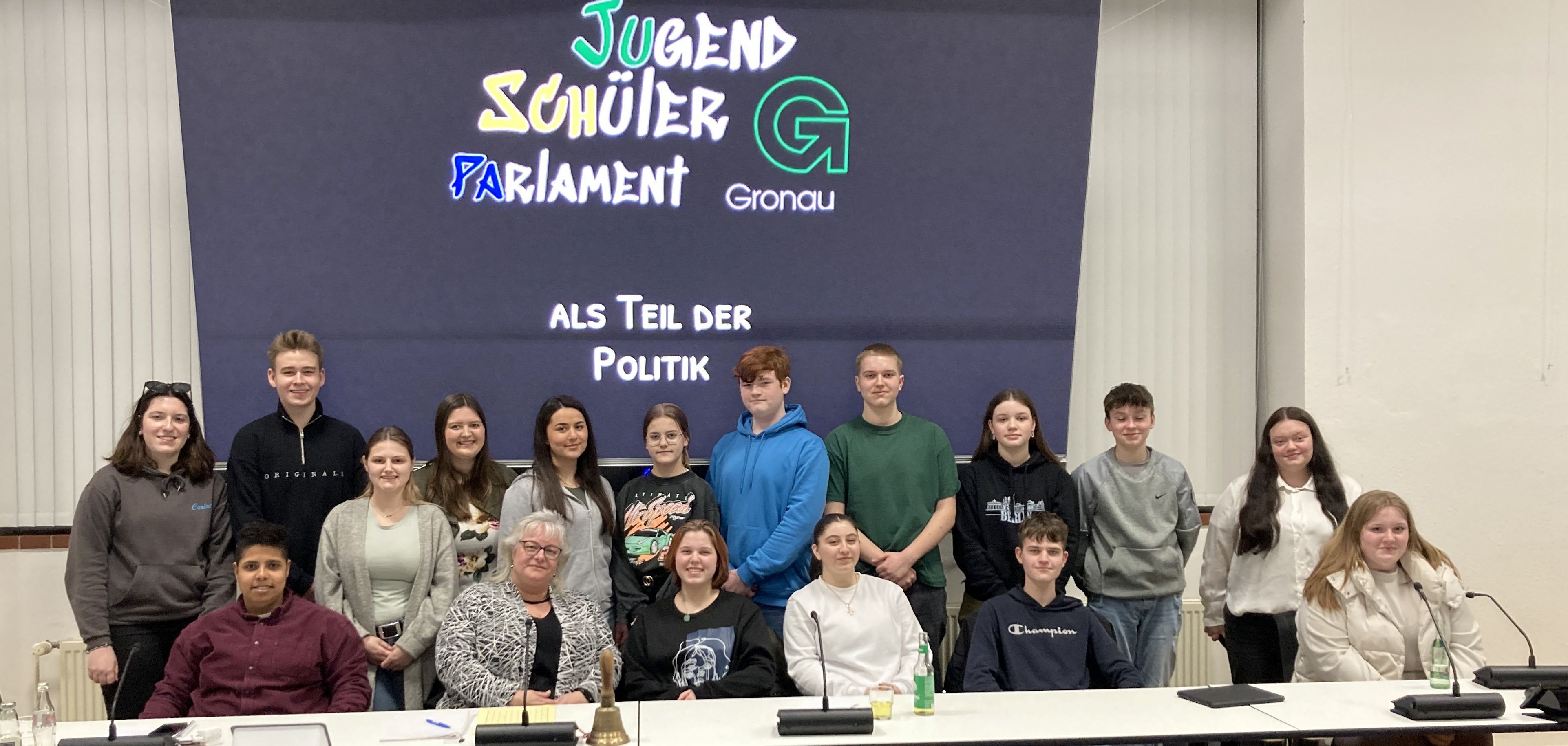 Das Jugendschülerparlament der Stadt Gronau