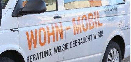 Wagen der WOHN-MOBIL Beratung