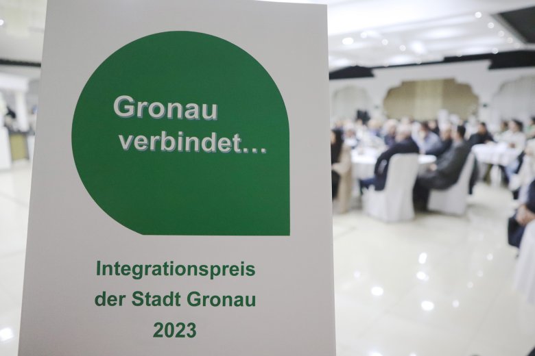 Urkunde Integrationspreis 2023