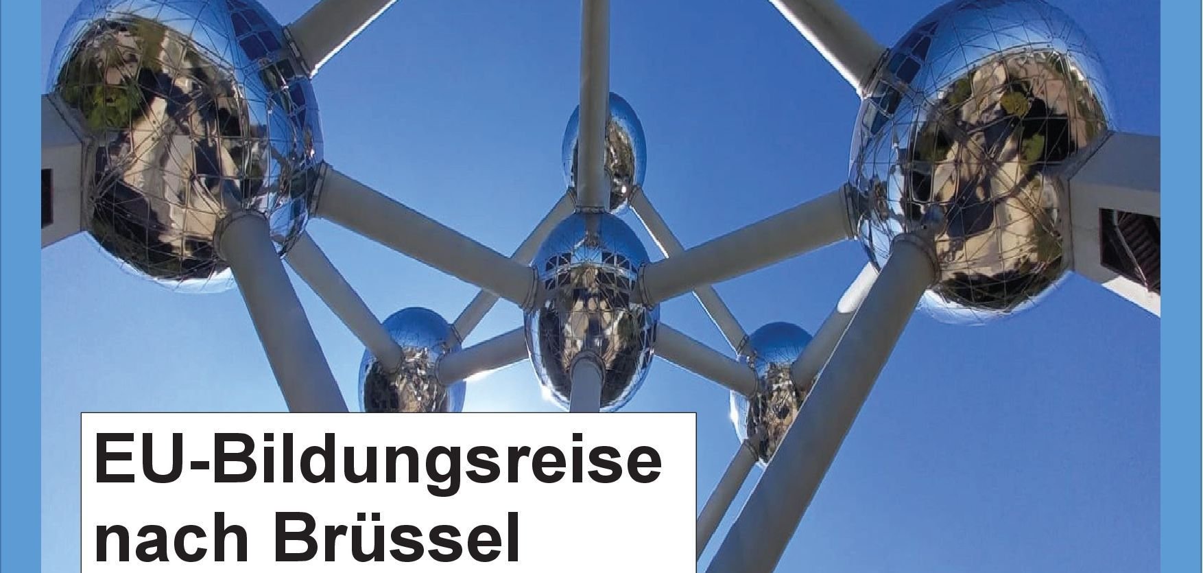 Grafik mit dem Atomium in Brüssel