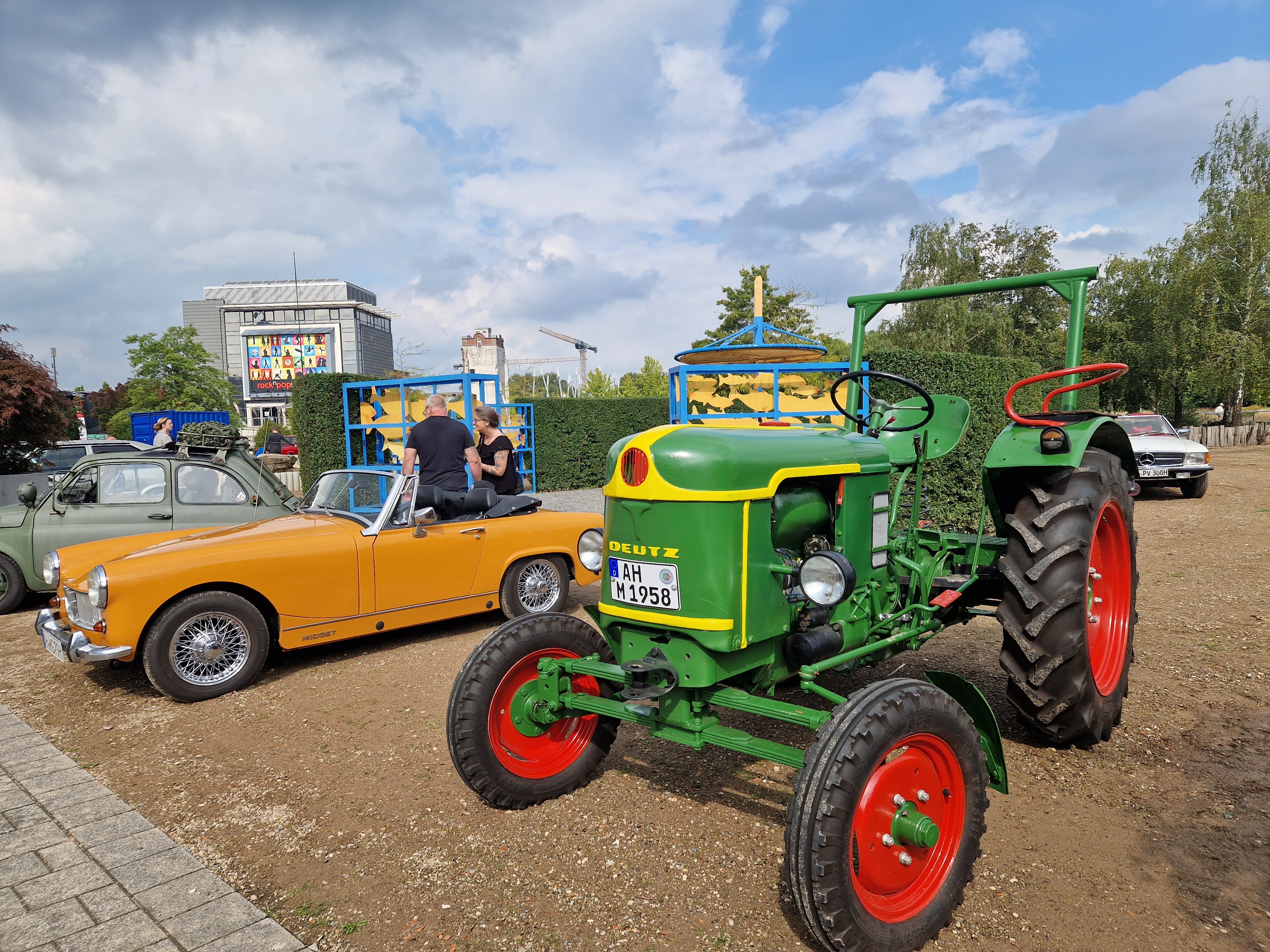 Oldtimer auf dem LAGA-Gelände