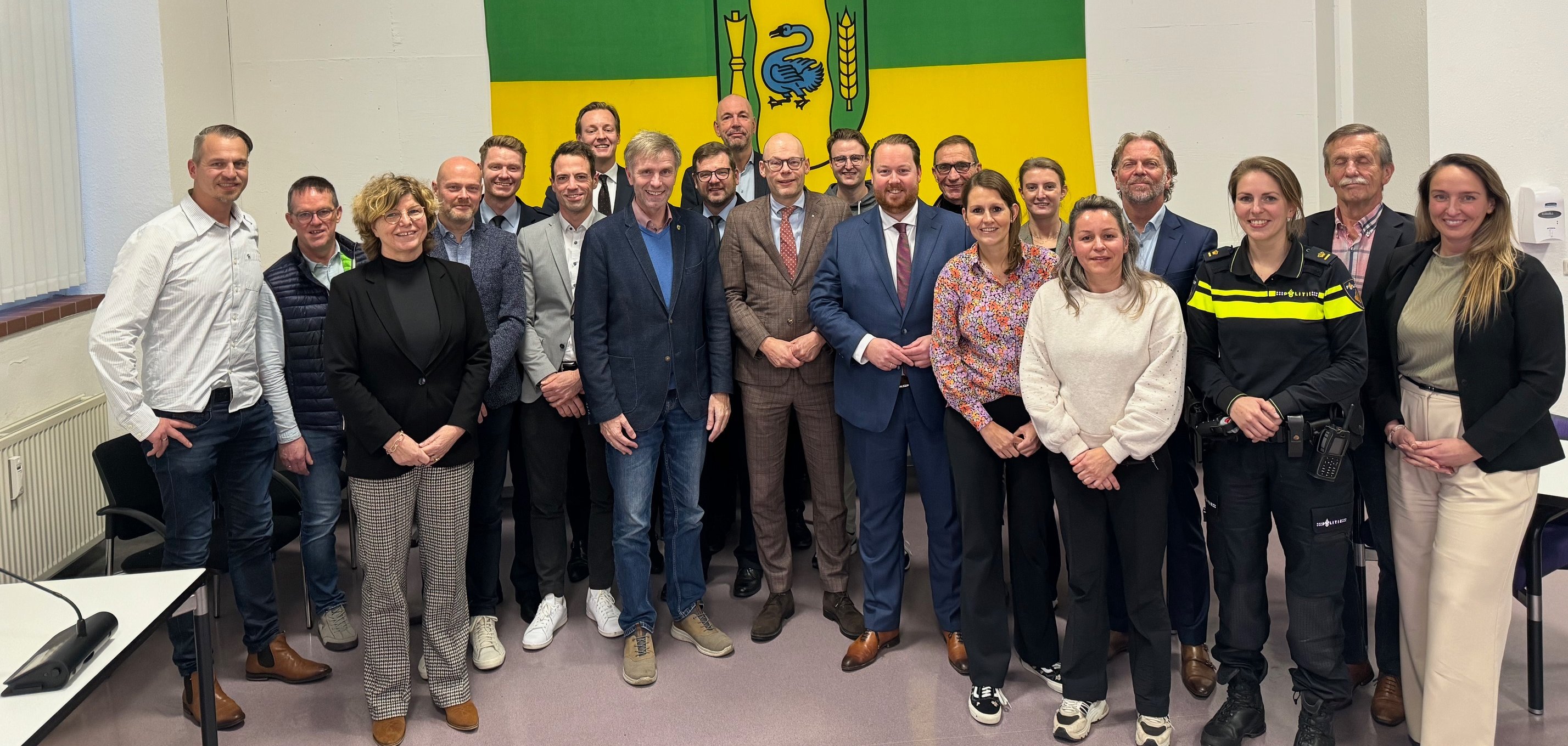 Die Teilnehmenden des Treffens „Internationale Driehoek“