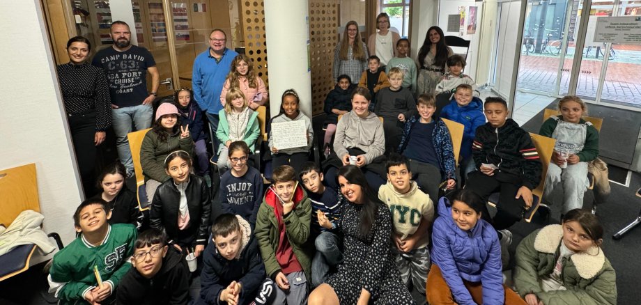 Team Integration und die 4b der Lindenschule