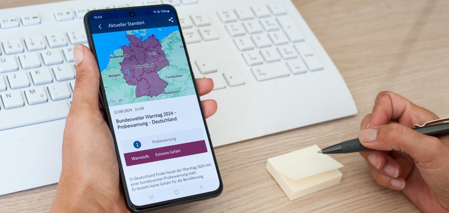 Bundesweiter „Warntag“ am 12. September 2024