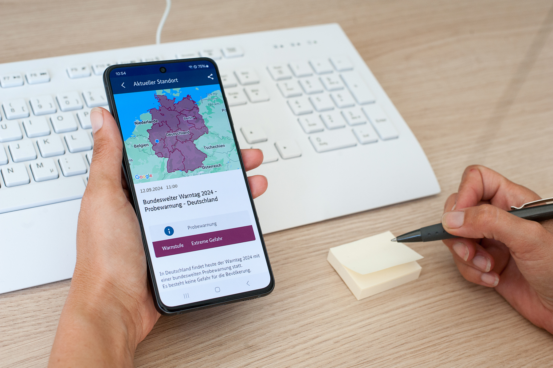 Bundesweiter „Warntag“ am 12. September 2024