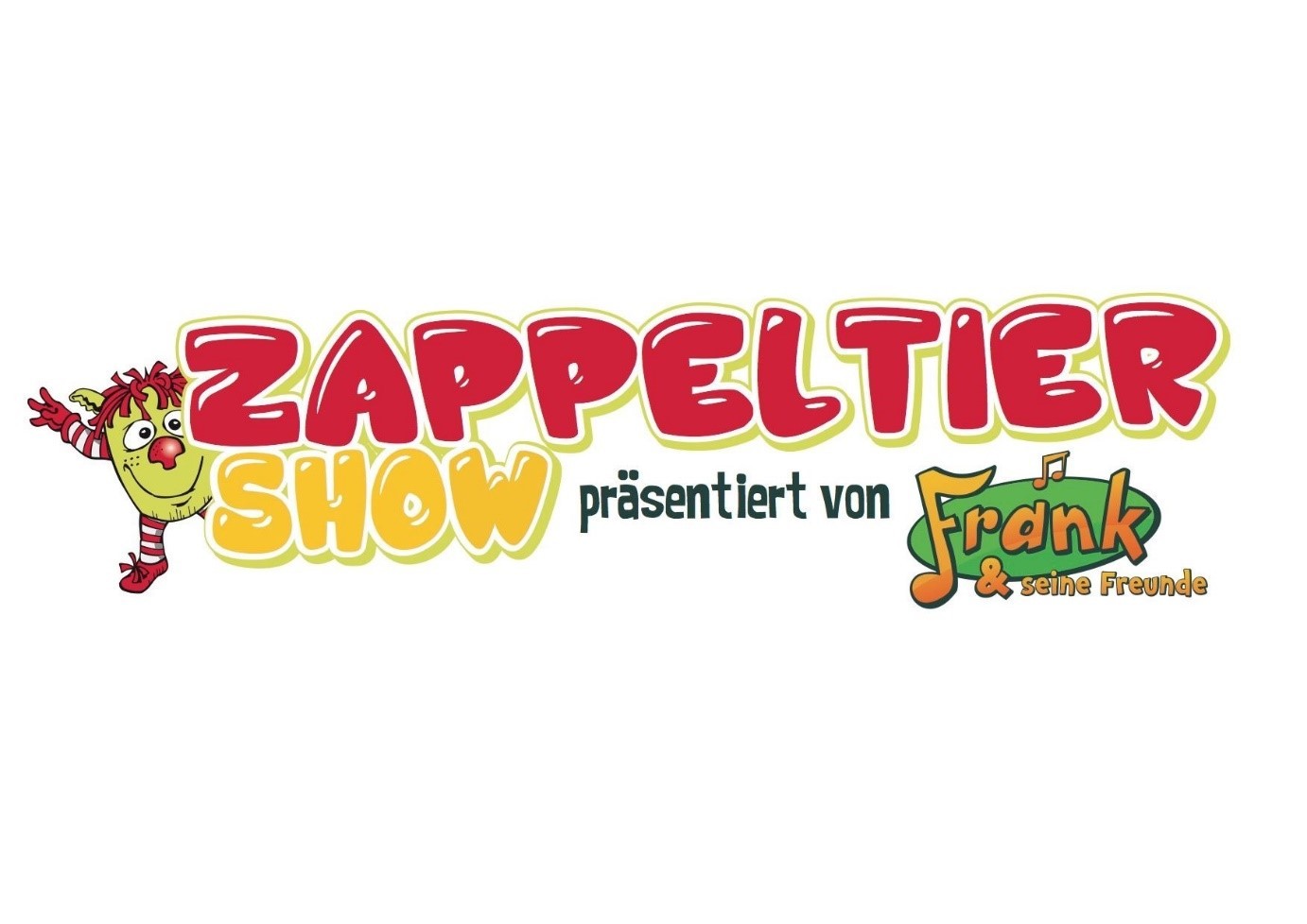 Plakat mit den Informationen zur Zappeltier-Show
