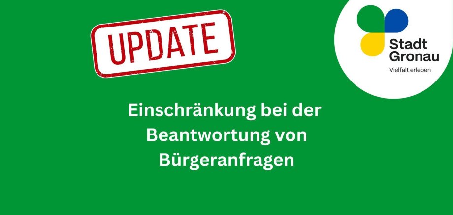 Grafik zur Info über Einschränkungen