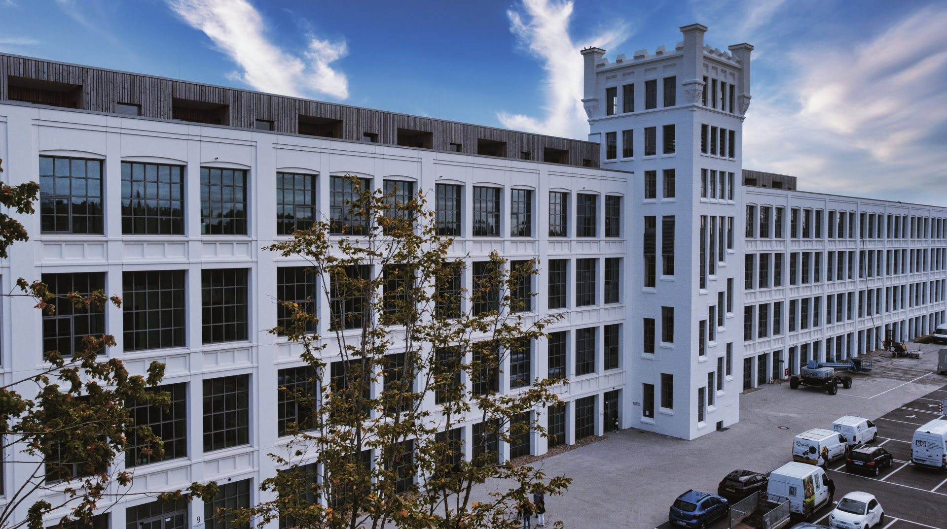 Außenansicht der Weißen Dame