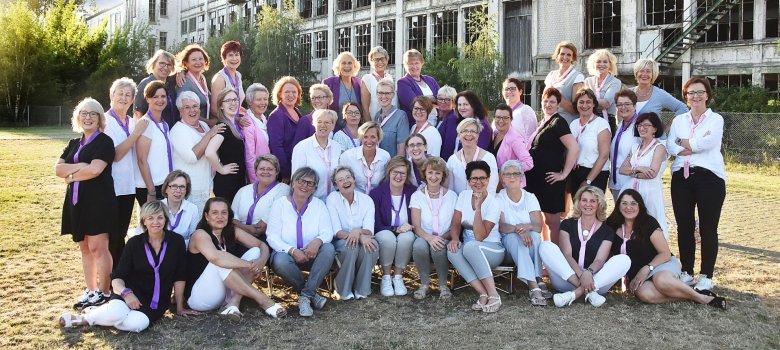 Gruppenbild des Frauenchors Horizont in Gronau