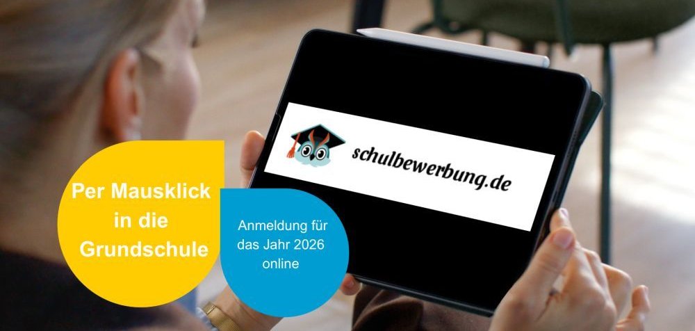 Grafik für die Schulbewerbung an Grundschulen