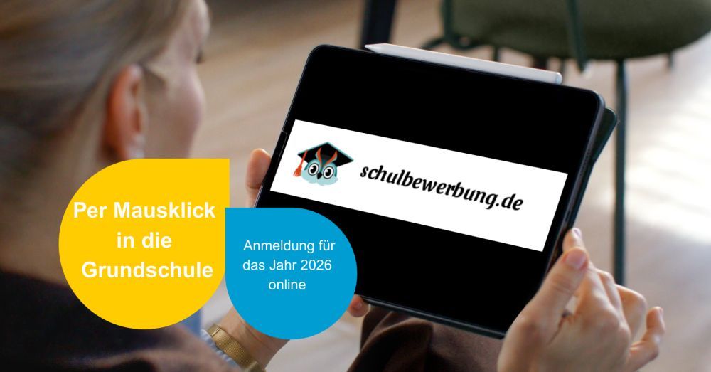 Grafik für die Schulbewerbung an Grundschulen