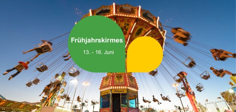 Grafik Frühjahrs-Kirmes 13. - 16. Juni