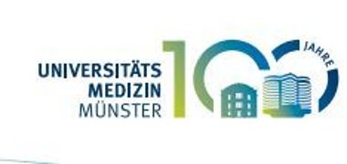 Logo für 100 Jahre Universätsmedizin Münster