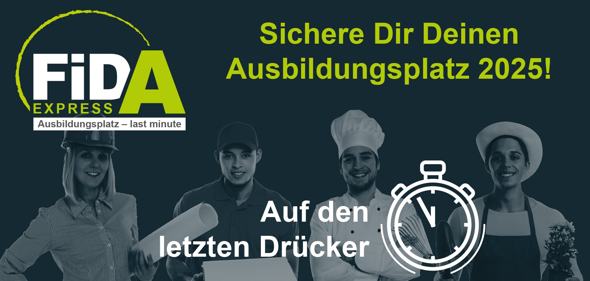 Das Plakat zur FiDA-Express 2025 am 8. April von 9 bis 13 Uhr.