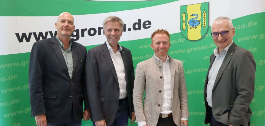 Jörg Eising, Rainer Doetkotte, Benedikt Spieker und Ralf Groß-Holtick