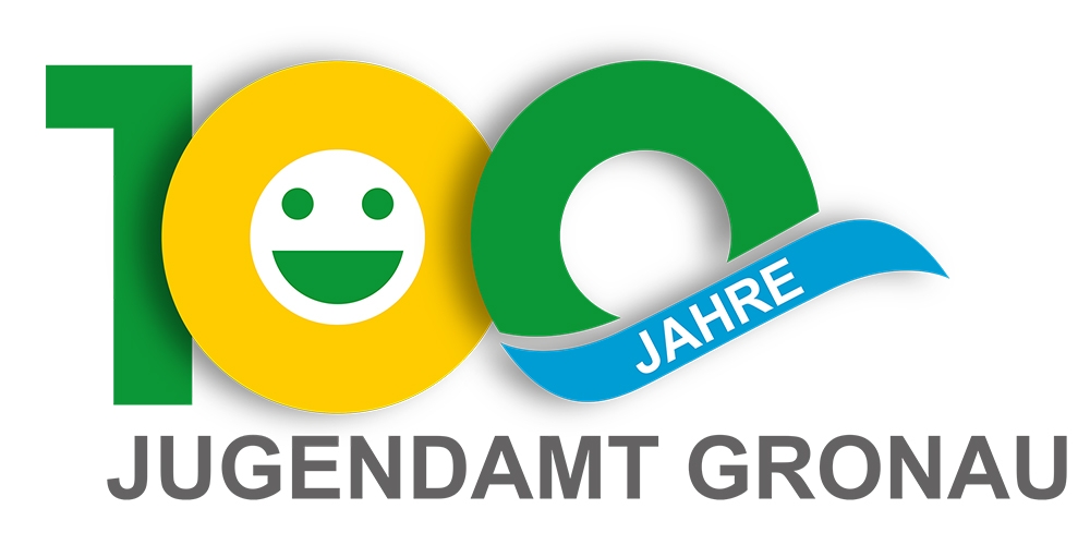 Das Logo 100 Jahre Jugendamt Stadt Gronau