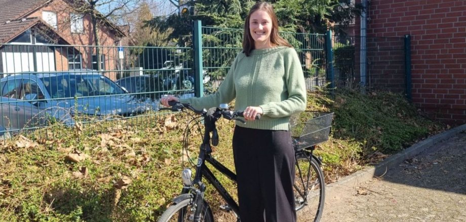 Die Klimaschutzmanagerin der Stadt Gronau, Elena Niehoff.