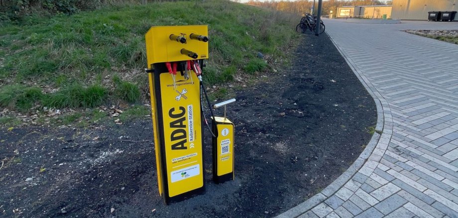 Foto Radservice-Stationen