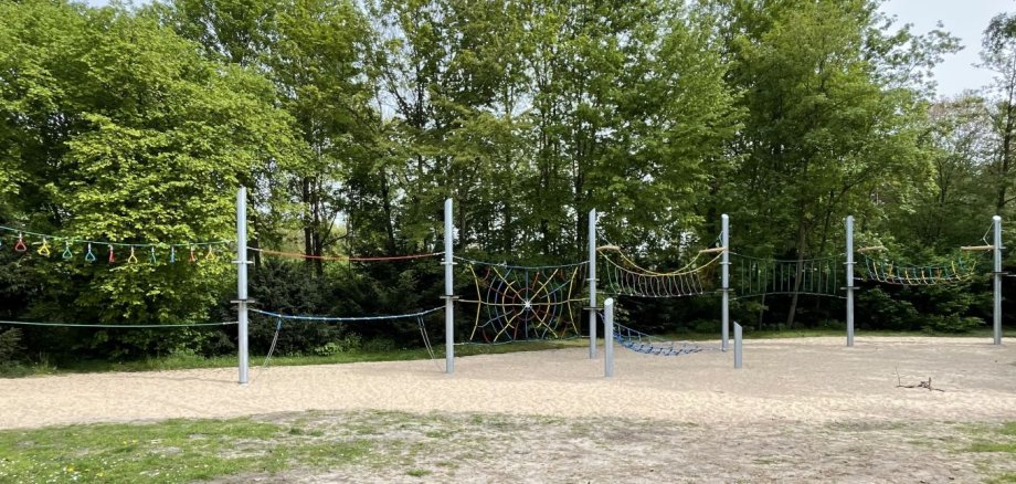 Neuer Seilgarten auf dem LAGA-Gelände